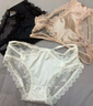 内小伴3条白月光女士内裤女纯棉抑菌档性感纯欲蕾丝内裤情趣礼物送女友L 实拍图