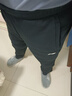 李宁加绒运动裤男子冬季休闲裤拉链保暖卫裤束脚运动长裤子AKLUA73 实拍图