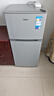 美的（Midea）112L两门小冰箱灰色双温小冰箱迷你家用宿舍租房灵活摆放节能低音深冷速冻 BCD-112CM 实拍图