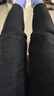 松山棉店【小暖羊】保暖打底裤女含羊毛7A抑菌瑜伽裤秋裤鲨鱼裤可外穿春季 加厚暖-深灰-520热销色(-15~-5°C) M (160) (推荐95-110斤) 实拍图