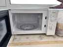 美的（Midea）【给老家送年货东哥同款】快捷微波炉 家用小型 360°转盘加热 旋钮操控 易洁内胆（M1-L213B） 实拍图