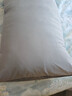 京东京造大白枕 [一对] + 小京研枕套 [一对] 100%健康原生纤维A类双人枕 实拍图