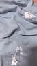 爱宝适月子服上衣秋冬哺乳衣纯棉横开口喂奶衣孕产妇家居服M327蓝色XXL 实拍图