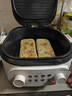 美的（Midea）电饼铛 电饼档家用上下盘可拆电蒸锅火锅炒锅煎饼烙饼三明治机早餐机75mm加深火力可调JKC2875新品 实拍图