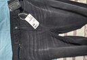京东京造牛仔裤男新款高弹直筒裤子四季百搭男士休闲裤新年 黑色 30 实拍图