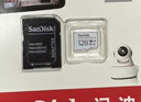 闪迪（SanDisk）128GB TF（MicroSD）4K内存卡 行车记录仪 监控摄像头专用 循环录制10,000小时 高耐用存储卡 实拍图