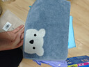金号儿童毛巾100纯棉小毛巾擦手毛巾挂式婴儿毛巾方巾A类洗脸帕1条装 实拍图
