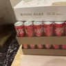 可口可乐（Coca-Cola）零度 Zero 无糖汽水 碳酸饮料 330ml*24摩登罐  实拍图