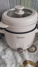 美的（Midea）电煮锅 泡面火锅宿舍小电锅 电蒸锅 多功能家用电热锅 2.6L蒸煮一体 小型2-3人用 配带蒸笼XZE2076 实拍图