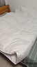 无印良品100%白鹅毛被 羽毛绒丝被子秋冬被芯约5斤【填充1600g】150*200cm 实拍图