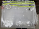 晨光（M&G）文具A4/EVA文件袋资料袋 网格拉链袋 办公学生开学考试试卷票据收纳袋 单个装颜色随机ADM95079 实拍图