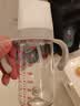 爱得利（evorie）婴儿奶瓶 宽口径双手柄带重力球Tritan奶瓶240ml 灰(6个月+) 实拍图