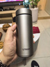 虎牌（TIGER）日本虎牌保温杯MMZ-K梦重力学生便携男女士颜值超轻不锈钢水杯子 MMZ-K035不锈钢色 350ml 实拍图