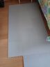 富居棉麻质感拼块地毯四季满铺客厅卧室隔音隔凉防滑30cm10片装麻灰 实拍图