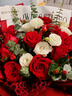 百花馆情人节礼物鲜花小时达玫瑰花满天星真花束生日送女友表白同城配送 【初心不负】11朵红玫|JD268 实拍图