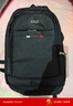 袋鼠双肩包男士背包大容量行李旅游包学生书包女初中商务笔记本电脑包 黑色配红标 实拍图