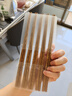 玉米（CORN）鸡翅木家用筷子实木儿童轻奢木质筷子2025高档高端筷分餐筷 实拍图
