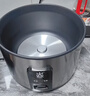 三角牌（Triangle）电饭锅老式电饭煲6L大容量煮饭锅5-8人煮饭锅316不锈钢内胆带蒸笼TG-Z60X17ZK 实拍图