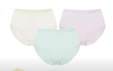 全棉时代女士中腰【年度热销款5A抗菌】高弹不变形不闷汗内裤女3条装 实拍图