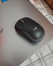 罗技（Logitech）M185鼠标 无线鼠标 办公鼠标 对称鼠标 黑色灰边 带无线2.4G接收器 实拍图