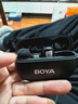 BOYA 博雅麦克风mini 2无线领夹麦克风手机直播收音麦 夹领式AI智能降噪迷你话筒户外拍摄收音器一拖一 实拍图