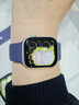 Apple/苹果 【新年礼】Watch S11 智能手表GPS款42毫米银色铝金属表壳雾紫色运动型表带M/L 实拍图
