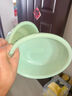 家用脸盆塑料盆子洗衣盆洗脸盆大号加厚学生宿舍洗衣服盆洗脚盆 脸盆 粉色小号1个（22cm） 实拍图