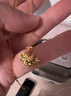周大生黄金吊坠足金小飞马爆闪项链挂坠马年生肖母亲节礼物 2.31g 实拍图
