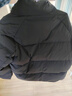 京东京造羽绒服男女情侣款鸭绒冬季保暖外套面包服加厚短款新年黑色 XL 实拍图