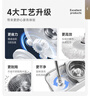 美丽雅旋转拖把带桶一套洗脱一体家用一拖净免手洗吸水拖地墩布共2拖布 实拍图