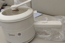 美的（Midea）电煮锅 小电锅 电蒸锅 宿舍小锅多功能锅辅食锅 1.6L学生寝室一体泡面小火锅电煮锅XZE2017 配蒸笼 实拍图