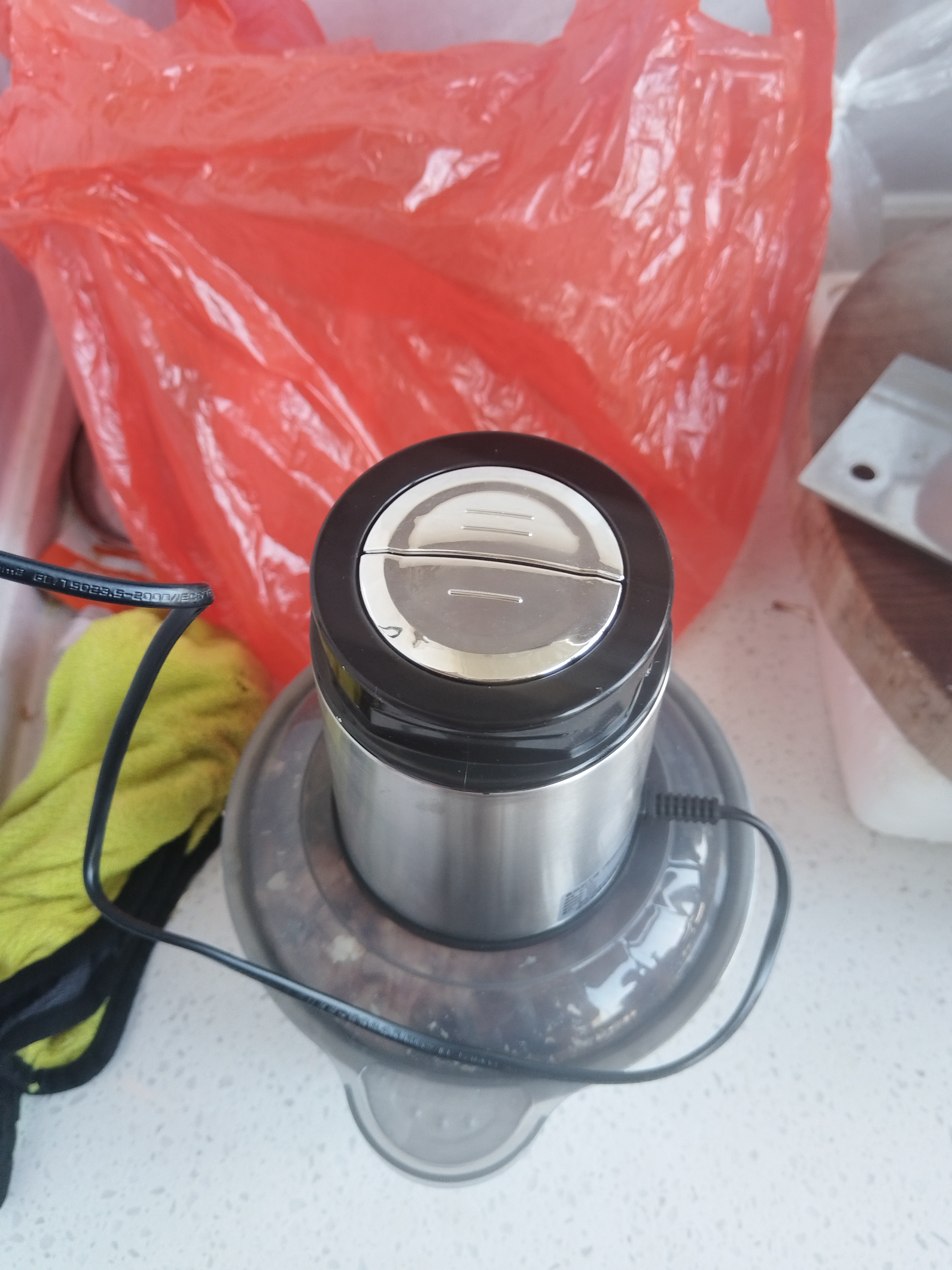 WEILI/威力绞肉机家用电动多功能料理机小型全自动绞肉菜绞辣椒商用料理机搅拌机辅食机 不锈钢杯+（1套刀） 2L 实拍图