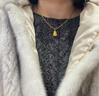 周六福（ZLF）新年礼物      黄金吊坠福袋吊坠女款饰品代代平安 计价 足金 1.87g 实拍图