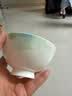 国玥景德镇骨瓷碗具套装家用食品级陶瓷饭碗釉下彩泡面碗乔迁碗碟餐具 流光溢彩4.5英寸饭碗10个装 实拍图