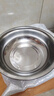 【加厚大盆沿】不锈钢盆多用盆洗菜盆厨房大号和面盆家用洗脸洗衣 36cm 加厚不锈钢 加宽盆沿 实拍图