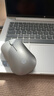 惠普（HP）DM10 无线蓝牙双模鼠标 商务办公无线鼠标苹果笔记本微声蓝牙便携式无线鼠标 银色 实拍图
