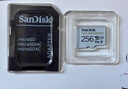 闪迪（SanDisk）256GB TF（MicroSD）4K内存卡 行车记录仪 监控摄像头专用 循环录制20,000小时 高耐用存储卡 实拍图