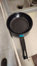 【亏本清仓】韩式麦饭石色不粘锅平底锅铁锅电磁炉不带盖 黑色小煎锅 16cm 实拍图