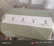 艾薇桌布防水防油防烫免洗餐桌布PVC长方形茶几布书桌台布137*180鹿原 实拍图