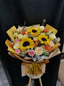 馨仪鲜花速递玫瑰向日葵康乃馨花束生日礼物全国同城配送 向日葵玫瑰混搭花束 实拍图