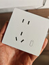 小米智能墙壁插座 智能开关插座语音控制 电量统计手机远程控制 实拍图