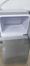 志高（CHIGO）小冰箱迷你小型家用冷藏冷冻两用宿舍出租房用双门办公室电冰箱节能省电 【一级能效】58L银色【三天约一度电】 实拍图
