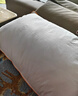 京东京造雪花枕 限选100%鹅腹小朵雪花毛蓬松枕头男女颈椎枕芯羽毛羽绒枕 实拍图
