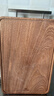 双枪乌金檀木整木菜板 百年龄砧板家用切菜案板抗菌实木菜板45*30*2.5 实拍图