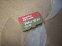 闪迪（SanDisk）256GB TF(MicroSD)内存卡 4K极速金卡A2 V30 U3行车记录仪 运动相机无人机 监控存储卡 读190MB/s 实拍图