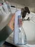博皓（prooral）【3.8女神节礼物】5025Plus冲牙器手持立式洗牙器带数显水牙线洁牙器 天空蓝270ml 实拍图