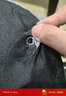 万向轮小凳子滑轮移动凳子家用矮凳带娃客厅沙发凳带轮靠背小椅子 双层加固-云朵坐垫【灰色】 实拍图