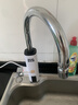 奥克斯（AUX）电热水龙头热水器加热水龙头快速热水变频恒温厨房下进水 【大屏数显】雪山白+漏保插头+万向喷头 实拍图