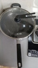 炊大皇炒锅有钛0氟不粘锅316L不锈钢不粘平底炒锅34cm 实拍图