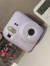 富士（FUJIFILM）instax mini12一次成像拍立得相机（mini11拍立得相机升级版） 鸢尾紫 套餐2：官配+20张白边+保护壳 实拍图
